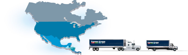 Servicio terrestre Norte y centroamérica